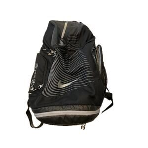Nike Elite Pro Hoops Basketball Backpack Bag Black White